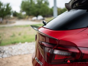 Alfa Romeo Stelvio Rear Spoiler - Carbon Fiber - Mid Spoiler Alfa Romeo Stelvio Rear Spoiler - Carbon Fiber - Mid Spoiler
